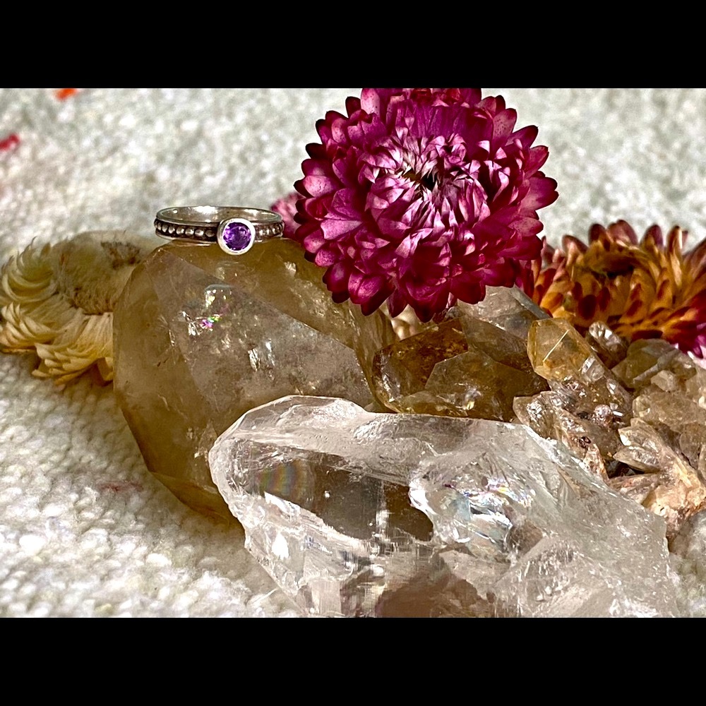 Amethyst ring